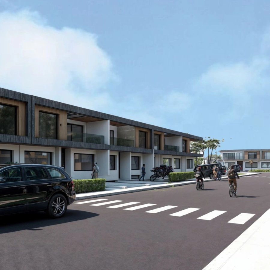 Zeezicht villa’s te koop met zwembad in Achakar Garden Tanger